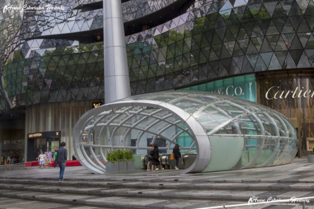 Singapore Underpass ION Orchard Building